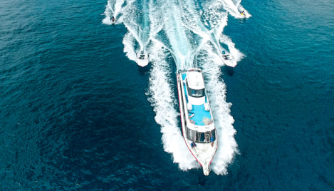 Book The Angkal Fast Cruise Kusamba to Sampalan - 1,250 HP Fast Boat