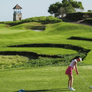 Bukit Pandawa Golf green fee 18 hole ocean view