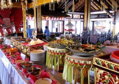 Grand Puncak Sari Kintamani buffet price volcano view