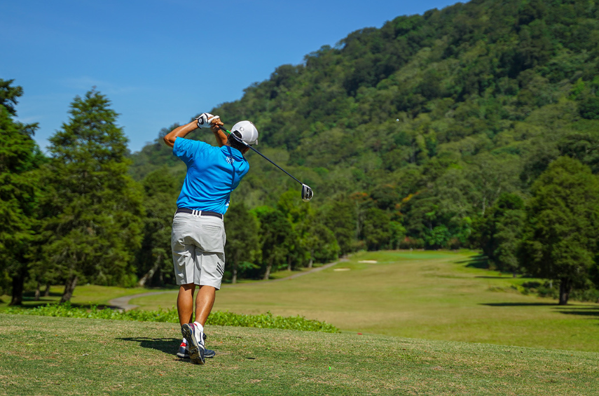 Handara Bali Golf green fee 18 holes mountain view