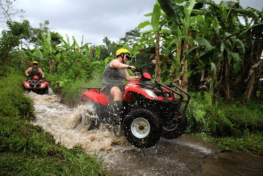 Kuber Bali ATV ride tunnel tour price 750m cave