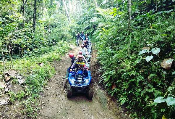 Kuber Bali ATV ride tunnel tour price 750m cave