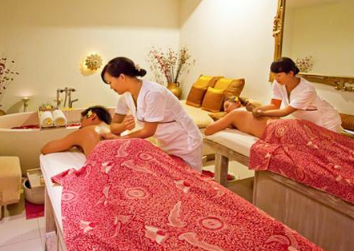 Kupu Kupu Mas Spa Jimbaran Balinese massage and flower bath treatment
