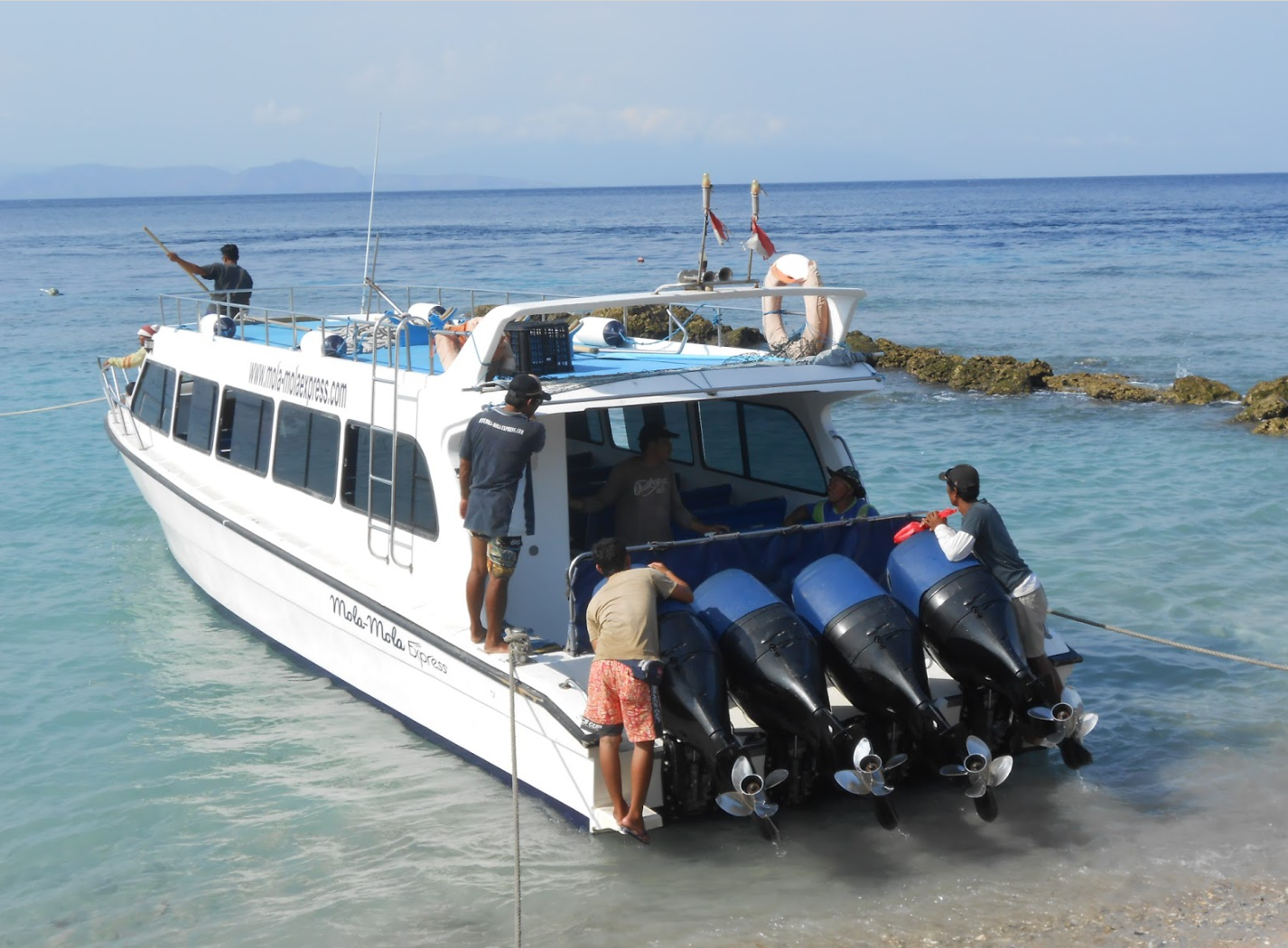 Mola-Mola Express ticket price 2025 2026 fast boat boarding