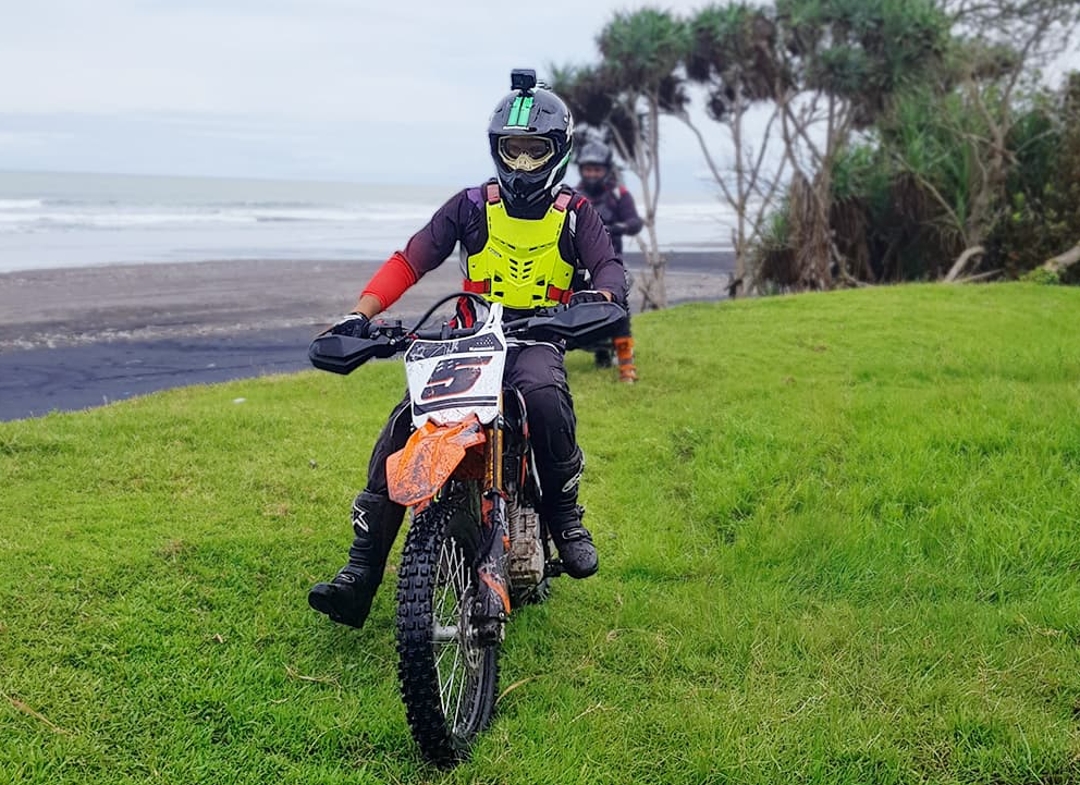 Mount Batukaru dirt bike adventure waterfall track