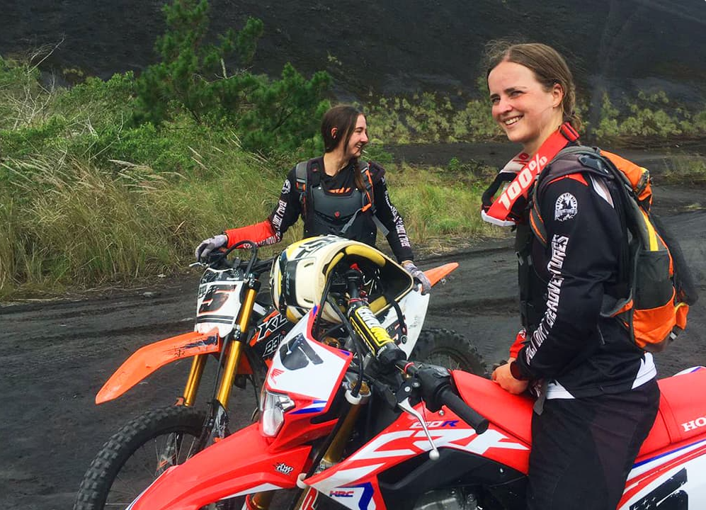 Mount Batur black lava dirt bike price Kintamani trail
