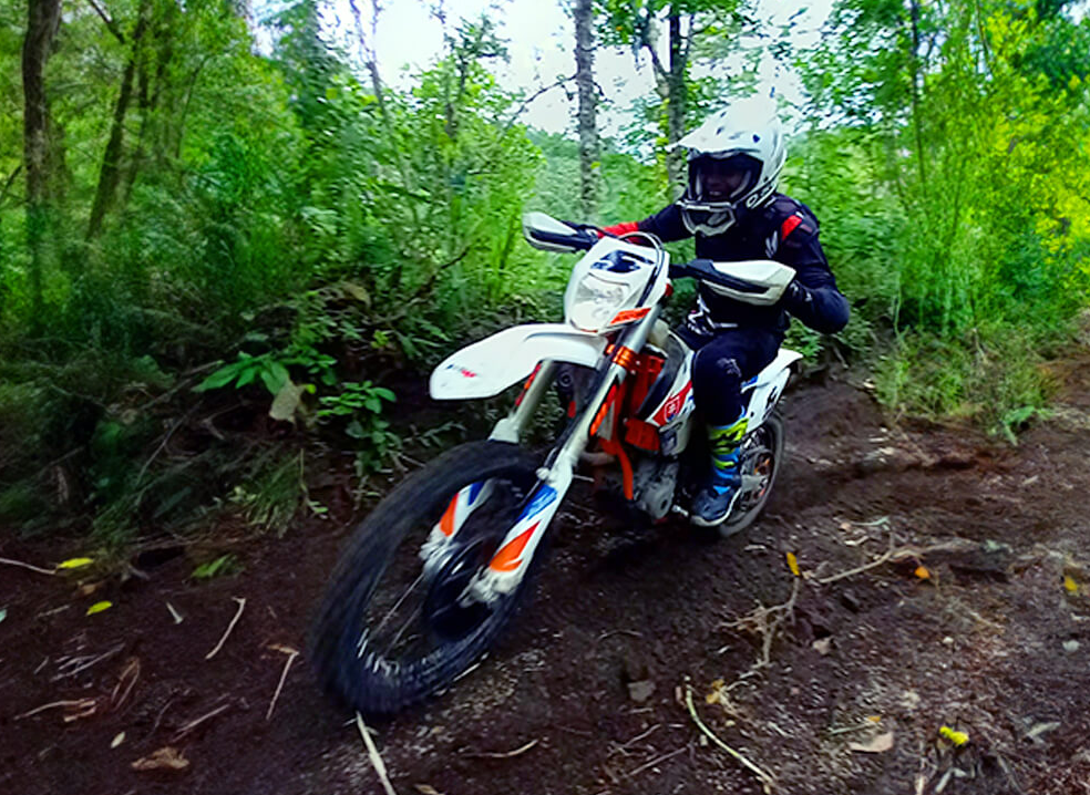 Mount Batur black lava dirt bike price Kintamani trail