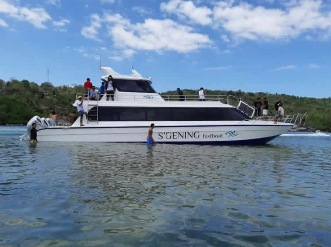 Sgening Fast Boat ticket price 2025/2026