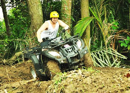Ubud Quad Bike tour 1 hour price scenic rice fields pertiwi
