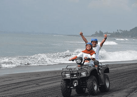 Wake ATV ride Bali package price black sand beach 3 Wake ATV ride Bali package price black sand beach