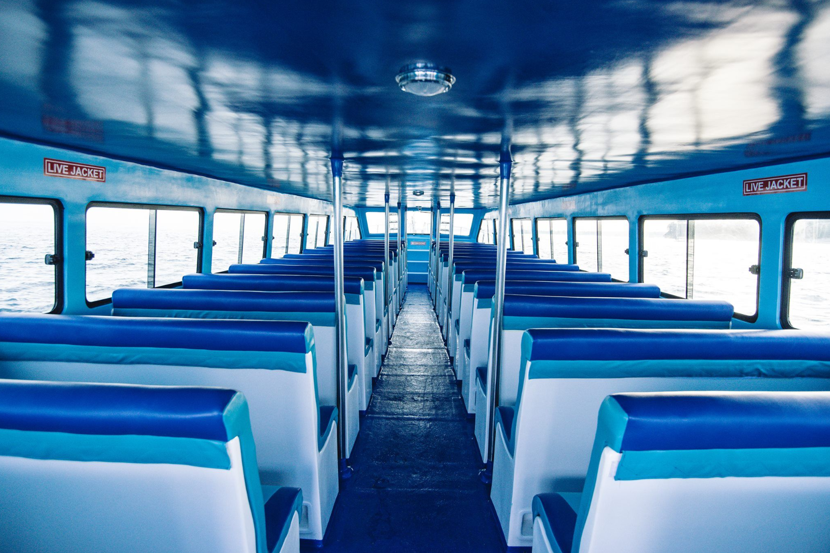 ook Dream Beach Express Sanur to Mushroom Bay - Fast Boat Beach Landing