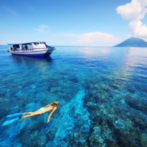 Book 4D3N Bunaken Manado Likupang Tour 2026 - Scenic View of Lihaga Island