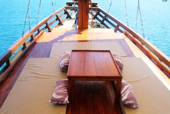 Book Cajoma III Phinisi Private Charter 2026 Onboard