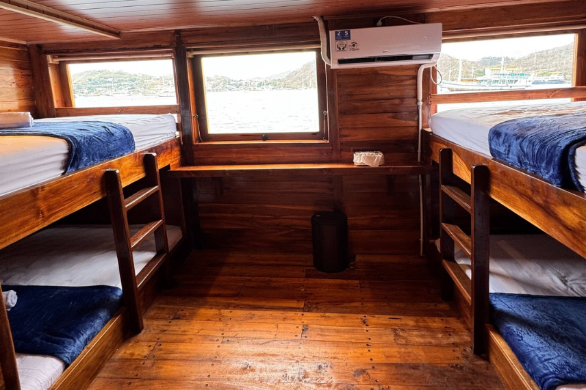 Book Private Trip by Aimar Always Deluxe Phinisi 2026 Master Balcony