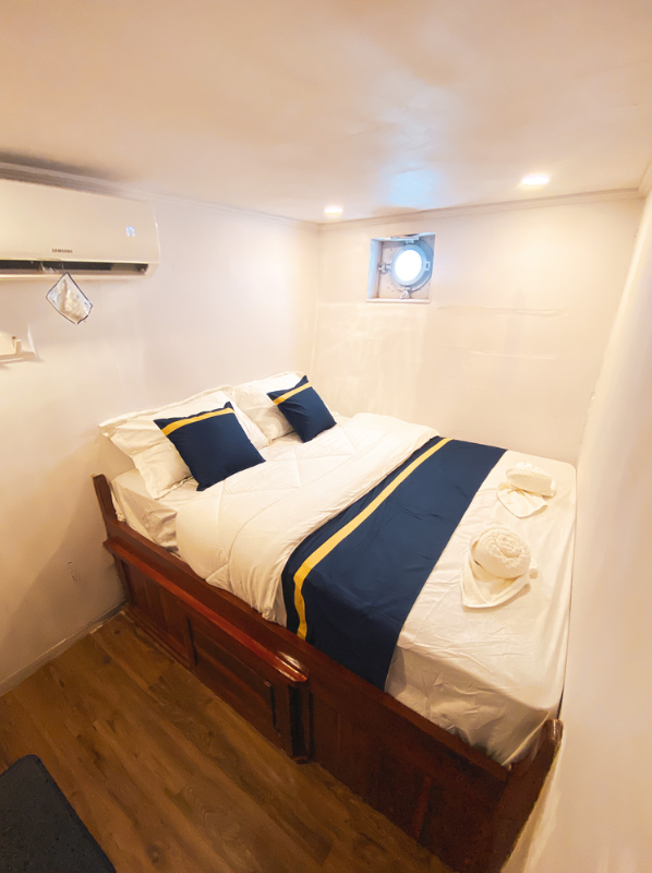 Book Private Trip by Amalfi Luxury Phinisi 2026 Master Cabin