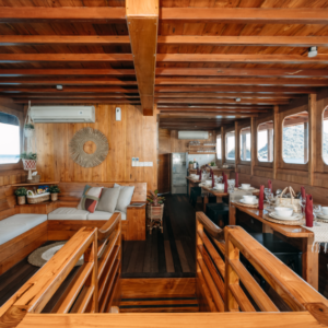 Book Private Trip by Andamari Deluxe Phinisi 2026 Master Cabin