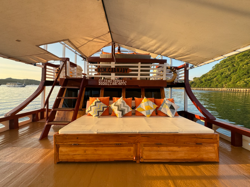 Book Private Trip by Carnaby Luxury Phinisi 2026 Upper Deck