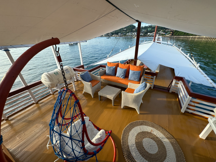 Book Private Trip by Carnaby Luxury Phinisi 2026 Upper Deck