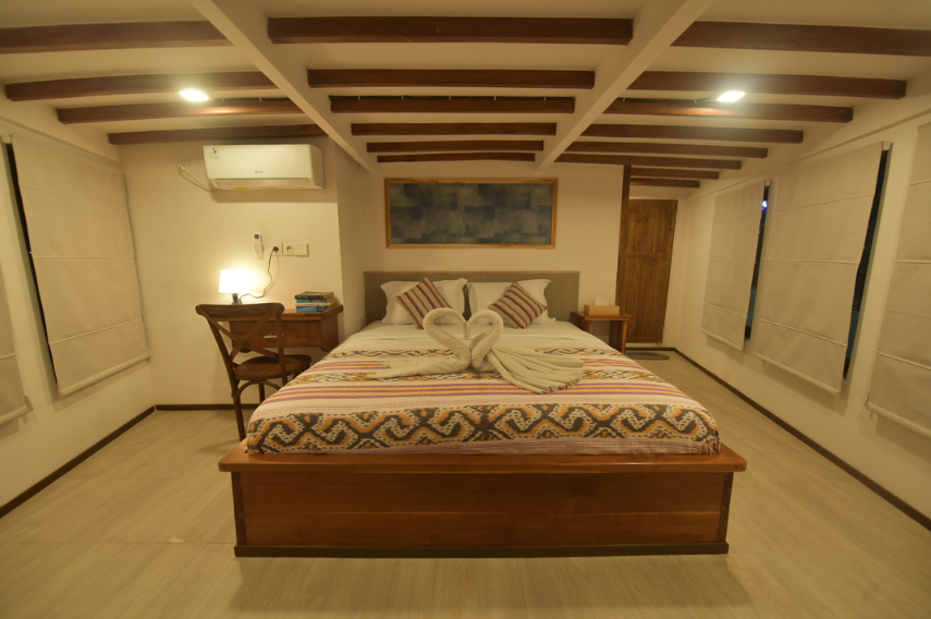 Book Private Trip by Leticia Luxury Phinisi 2026 Hanoman Master Balcony