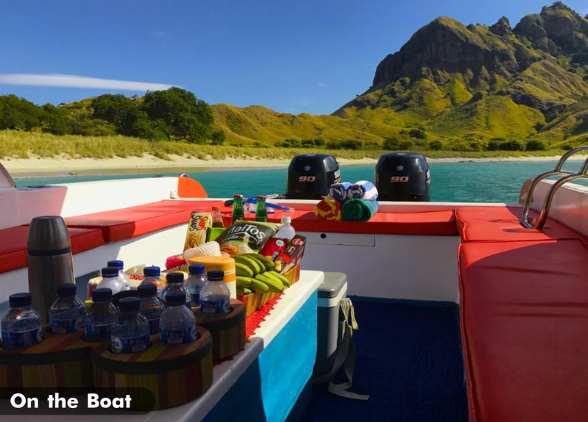 Book Private Trip by RRI Bahari 1 Speedboat 2026 - Cozy Sofa View