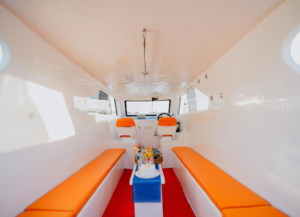 Book Private Trip by RRI Bahari 2 Speedboat 2026 - Luxury Interior Seating