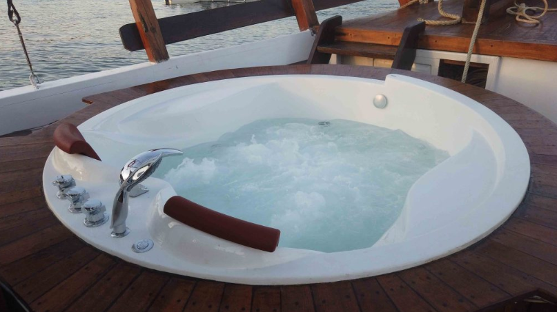 Book Private Trip by Riley Luxury Phinisi 2026 - Master Deck View