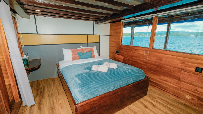 Book Private Trip by Senada Luxury Phinisi 2026 - Cabin with Balcony
