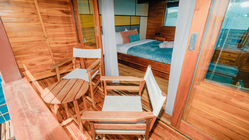 Book Private Trip by Senada Luxury Phinisi 2026 - Cabin with Balcony
