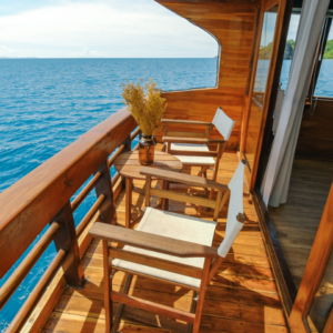 Book Private Trip by Senada Luxury Phinisi 2026 - Cabin with Balcony