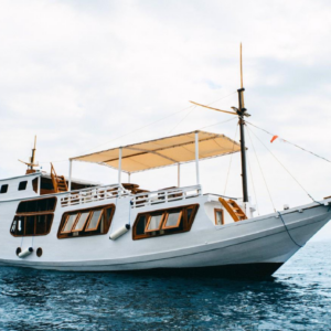 Book Private Trip by White Pearl 2 Superior Phinisi 2026 - Sunbed Area