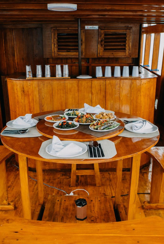 Book Private Trip by White Pearl 2 Superior Phinisi 2026 - Sunbed Area