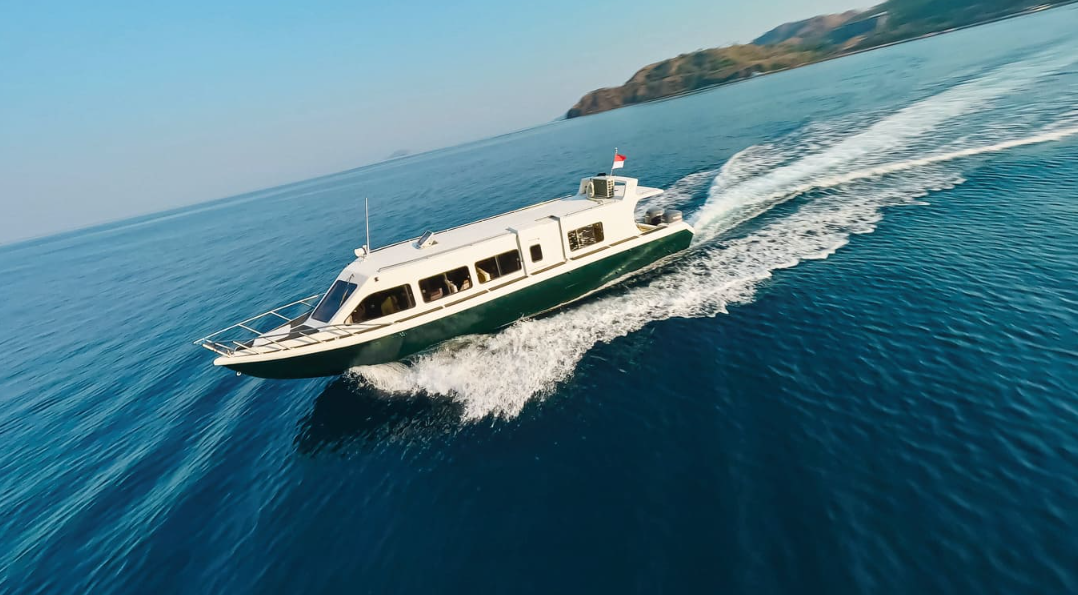 Book Zada Raya Speedboat Charter Private Trips 2026 - Padar Island View