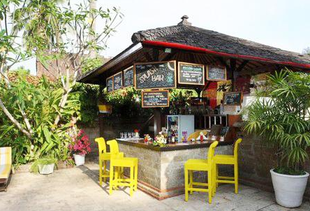 Bungalow over Koi pond view when you Book The Water Garden Hotel Candidasa 3