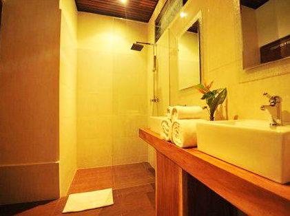 Bungalow over Koi pond view when you Book The Water Garden Hotel Candidasa 9