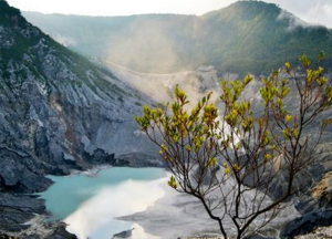 Exploring the landscape on our Book One Day Tour in North Bandung