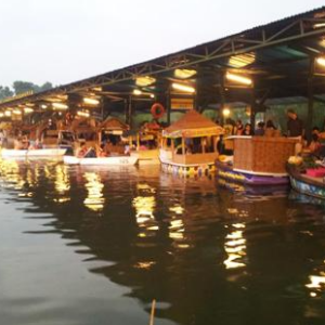 Exploring the landscape on our Book One Day Tour in North Bandung