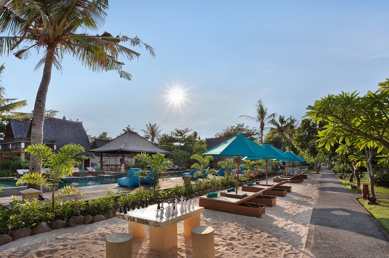 Exterior view of the resort when you Book Hotel Vila Ombak 8