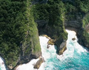 Helicopter Tour Pesanggaran - Uluwatu Temple Route