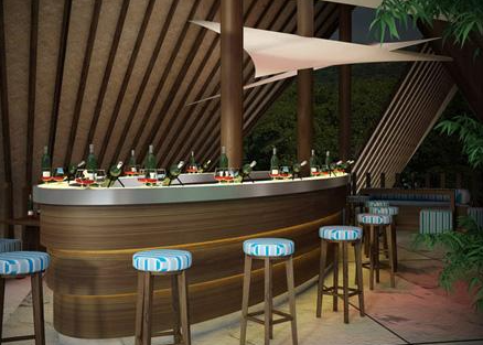 Infinity pool view when you Book The Griya Villas and Spa Amed 10