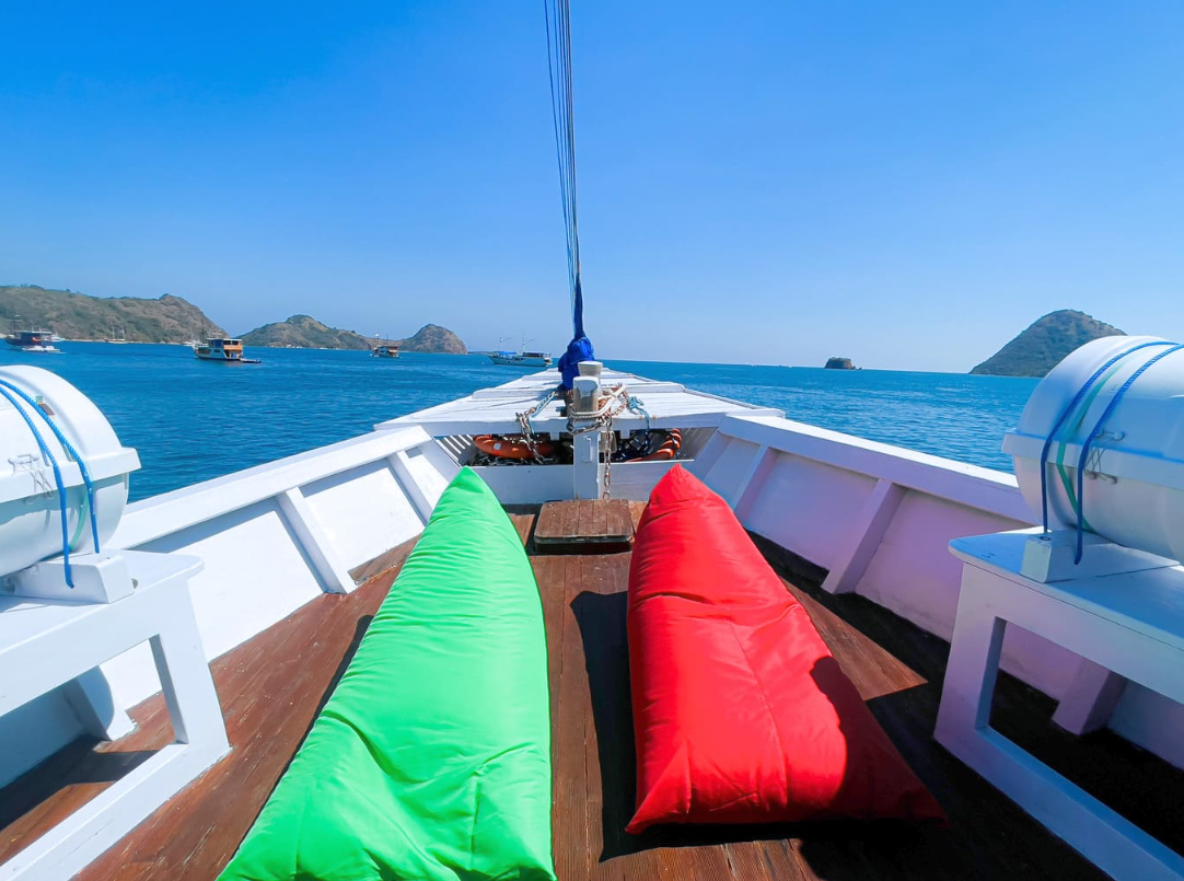 Interior of the Master Cabin on Dream Ocean Luxury Phinisi Private Trip 2026