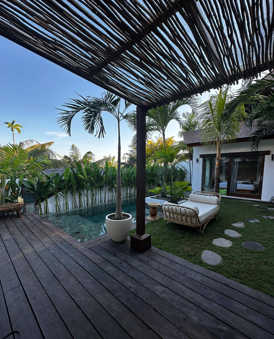 Interior view of the living room when you Book Villa Ruby Bali 2026