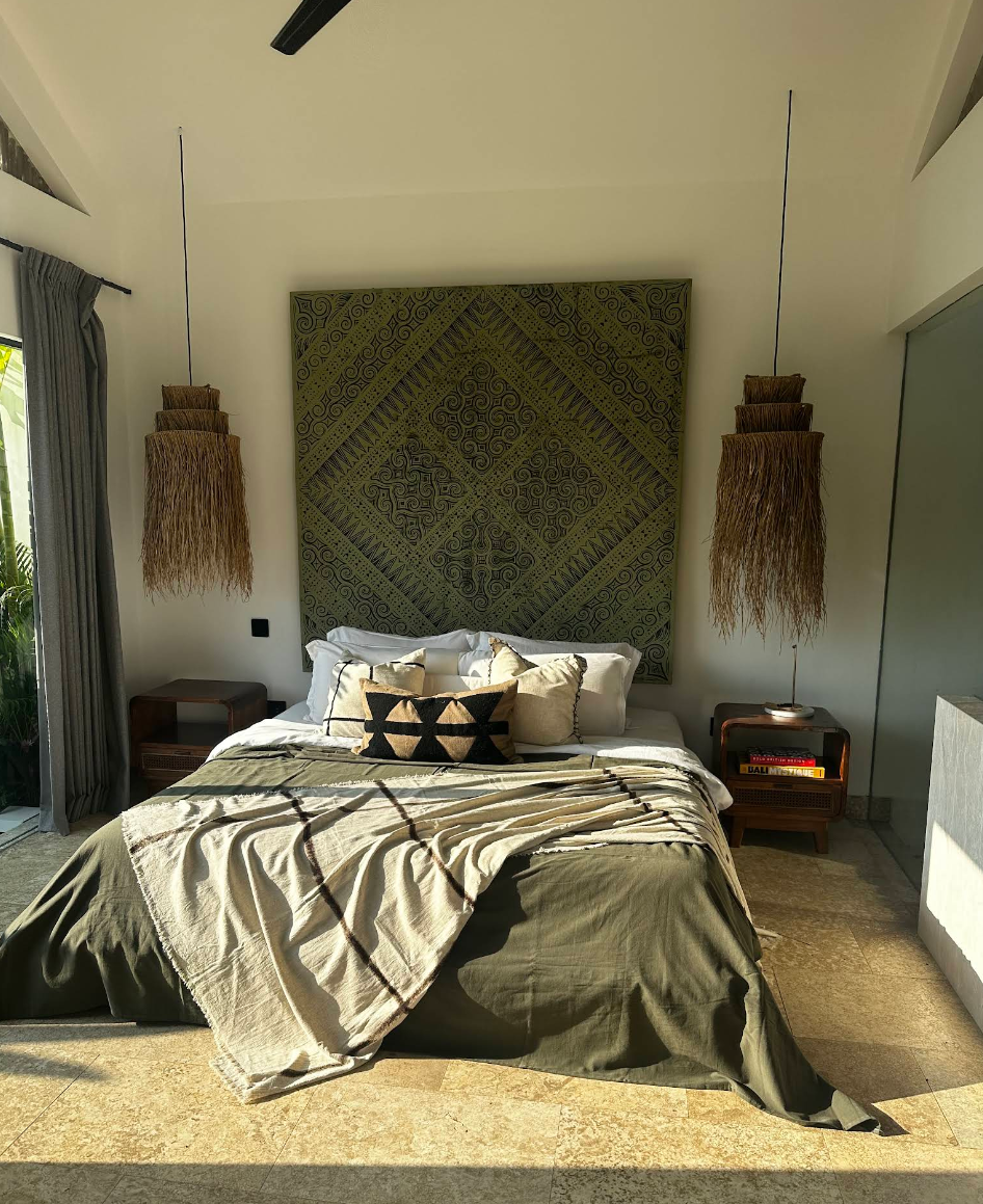 Interior view of the living room when you Book Villa Ruby Bali 2026