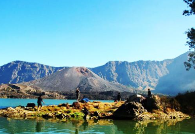 Lake Segara Anak View - Mount Rinjani 3 Days 2 Nights Tour