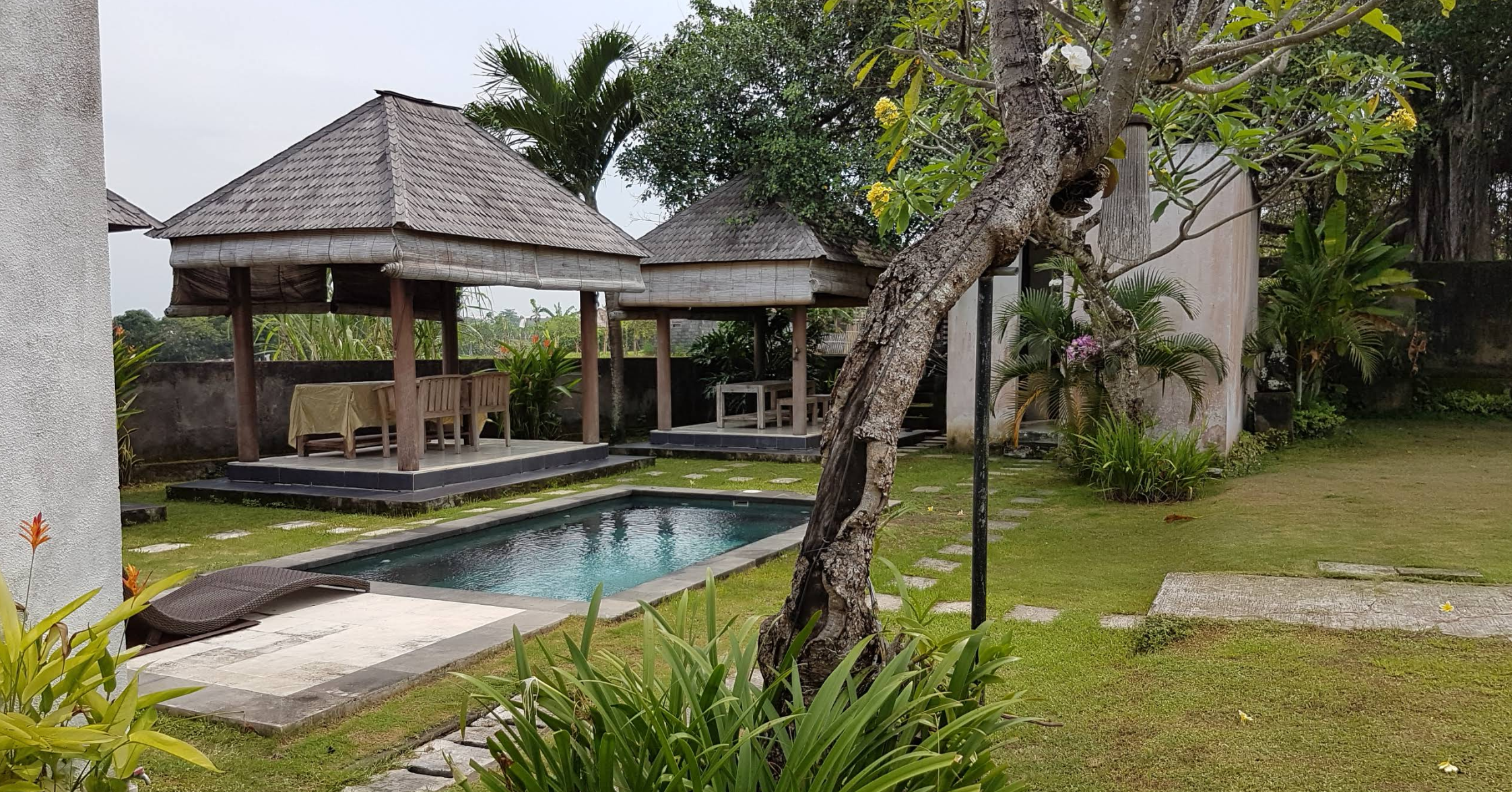 Private pool and garden view when you Book The Adnyana Villas and Spa 2026