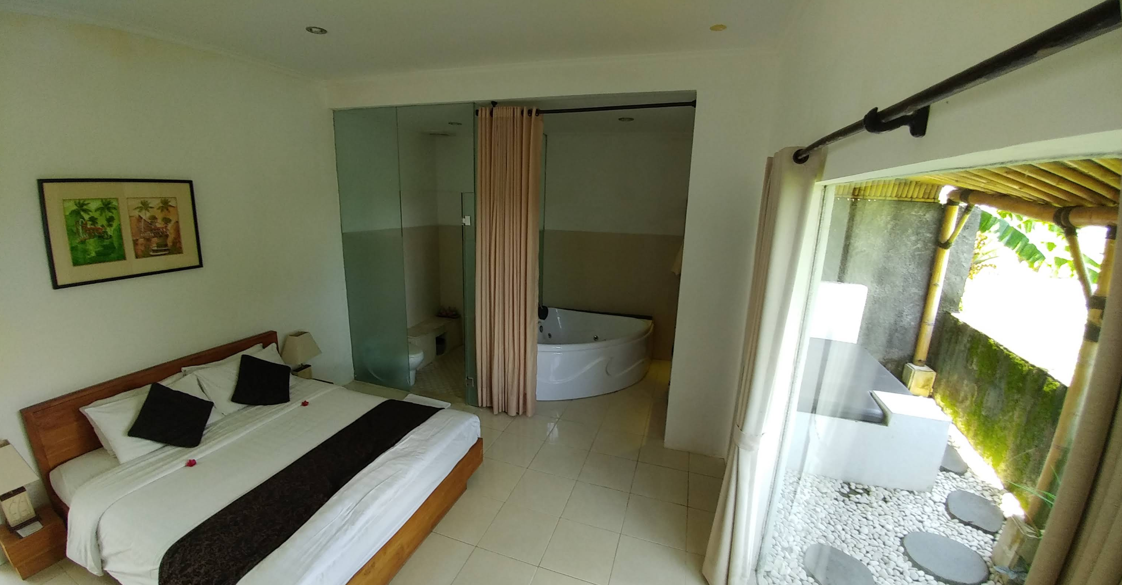 Private pool and garden view when you Book The Adnyana Villas and Spa 2026