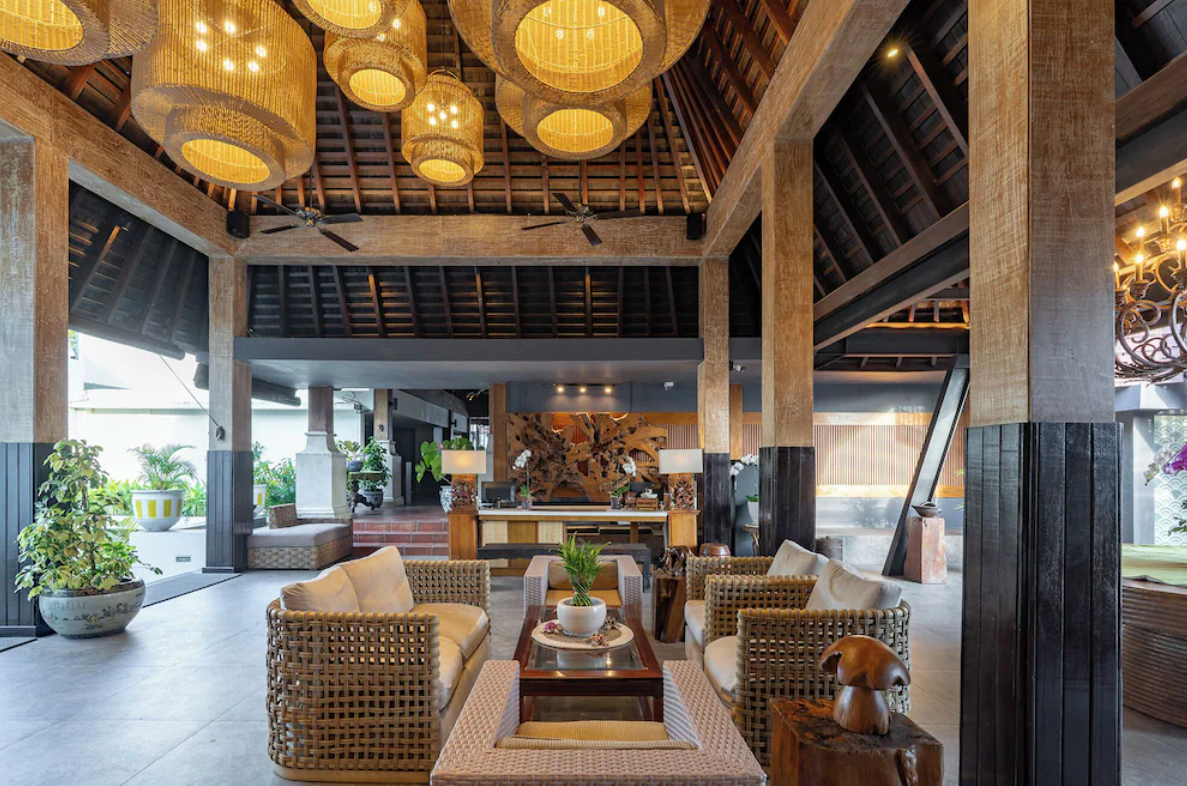 Private pool and rooftop gazebo at Villa Kayu Raja Seminyak 2026 - Book your stay