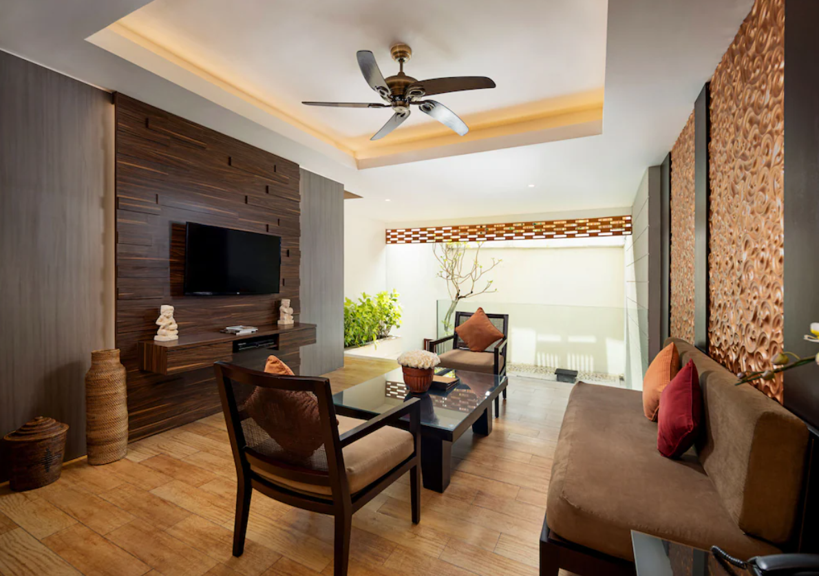 Private pool and rooftop gazebo at Villa Kayu Raja Seminyak 2026 - Book your stay