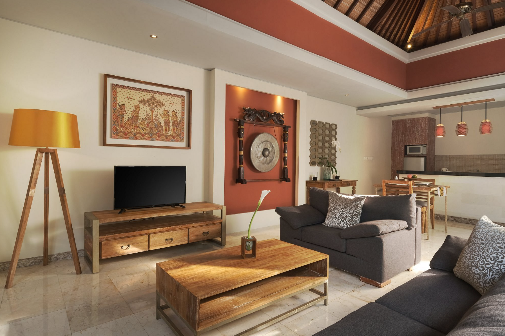 Private pool and tropical garden when you Book The Wolas Villa and Spa 2026