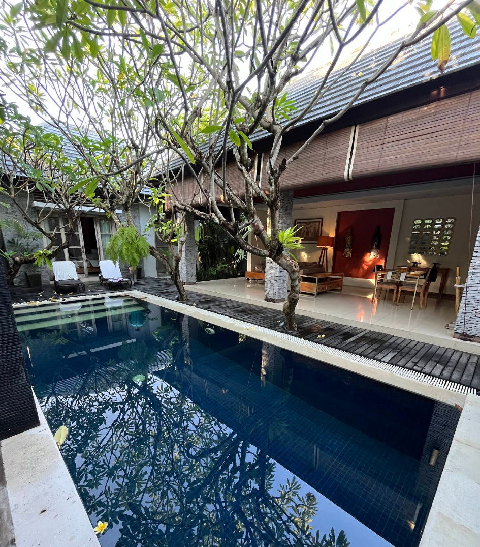 Private pool and tropical garden when you Book The Wolas Villa and Spa 2026