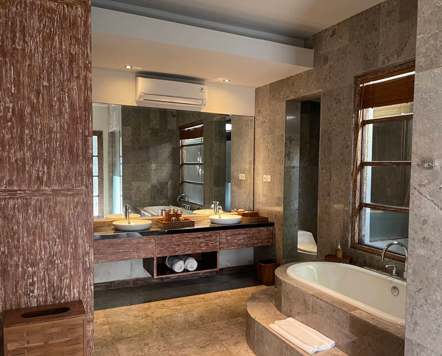 Private pool and tropical garden when you Book The Wolas Villa and Spa 2026